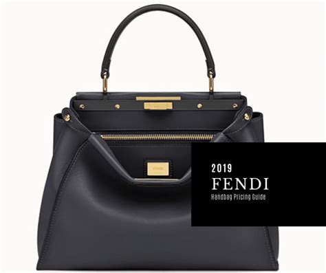 fendi bag germany|Fendi with prices.